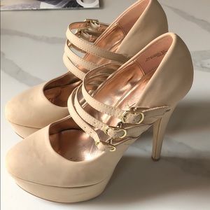 Nude heels